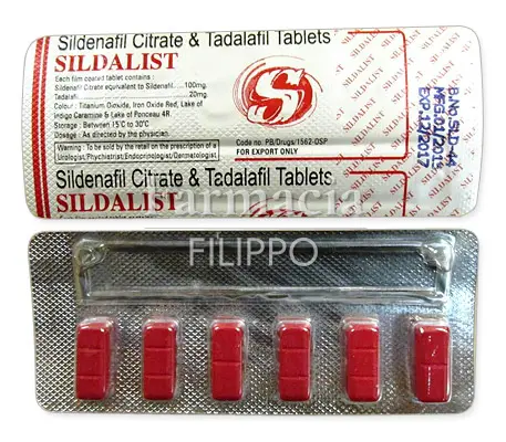 Sildenafil Citrato 100 Mg / Tadalafil 20 Mg